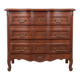 Handcrafted cherry wood chest of drawers