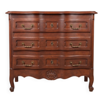 Handcrafted cherry wood chest of drawers