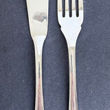 Christofle silver-plated fish cutlery (24 pieces)