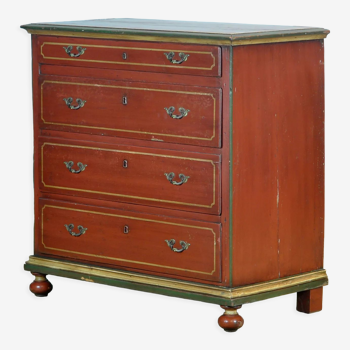 Pine chest of drawers, circa 1920