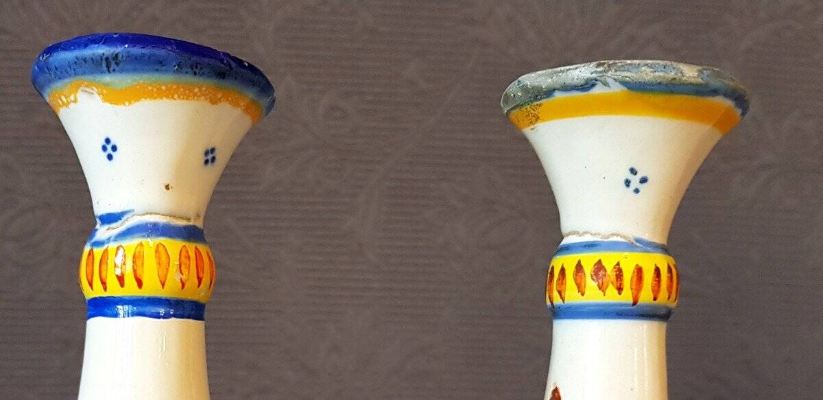 Paire de vases HR Quimper
