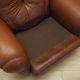 Brown armchair, Italian design, 1970s, production: Italy