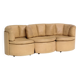 Canapé vintage DS-800 “Biscuit” par De Sede – en cuir beige 1970s