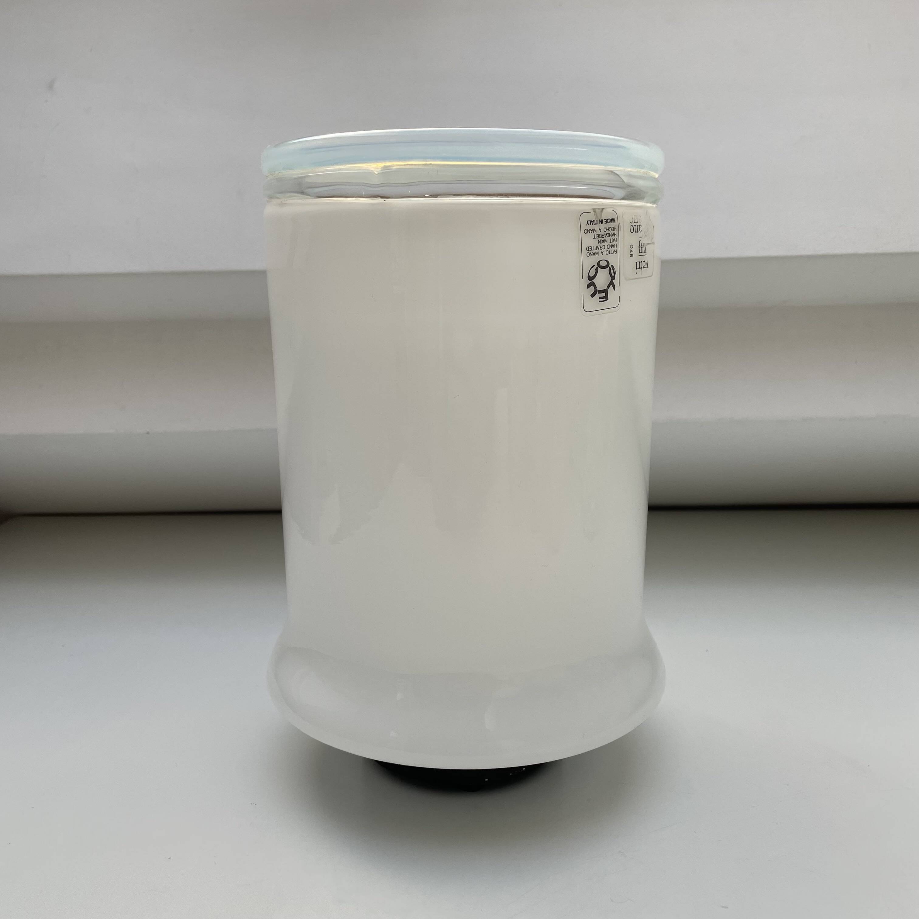 Leuco Murano Italy glass table lamp