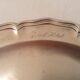 Flat "grand hotel" silver metal