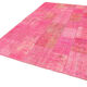 Tapis oriental surteint 200 cm x 300 cm tapis patchwork rose noué
