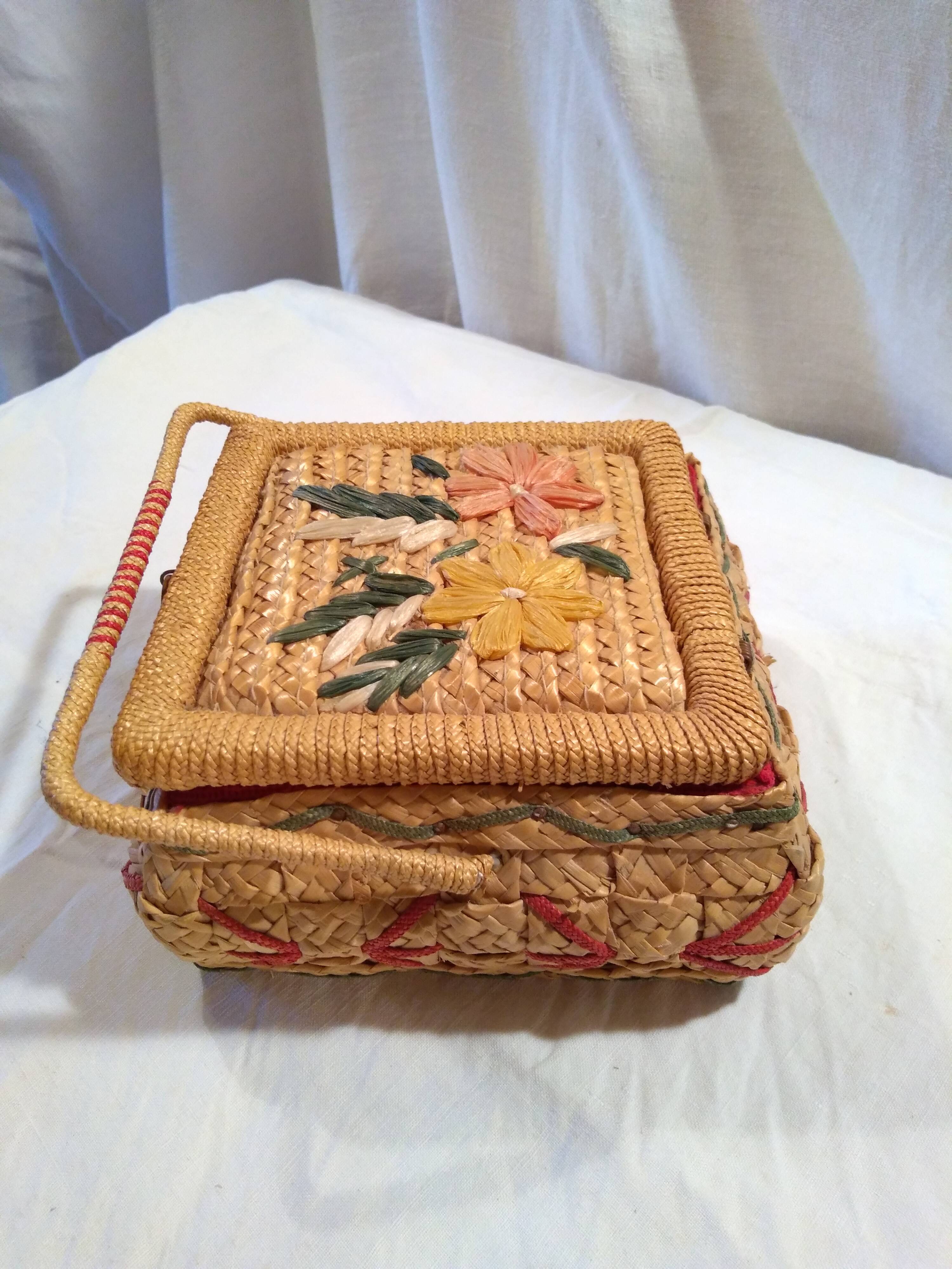 Vintage sewing box