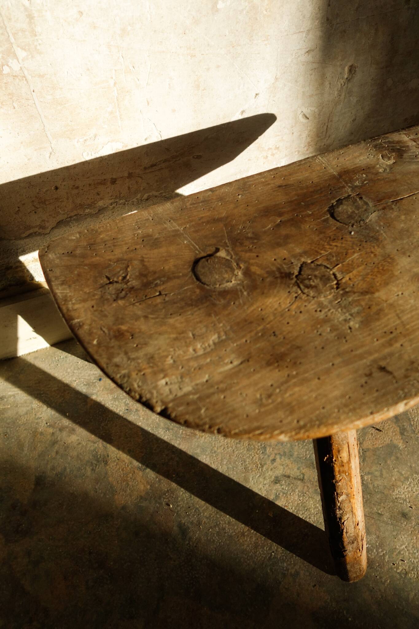Antique wooden stool