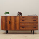 Rosewood dresser, Danish design, 1970s, designer: Carlo Jensen, production: Hundevad