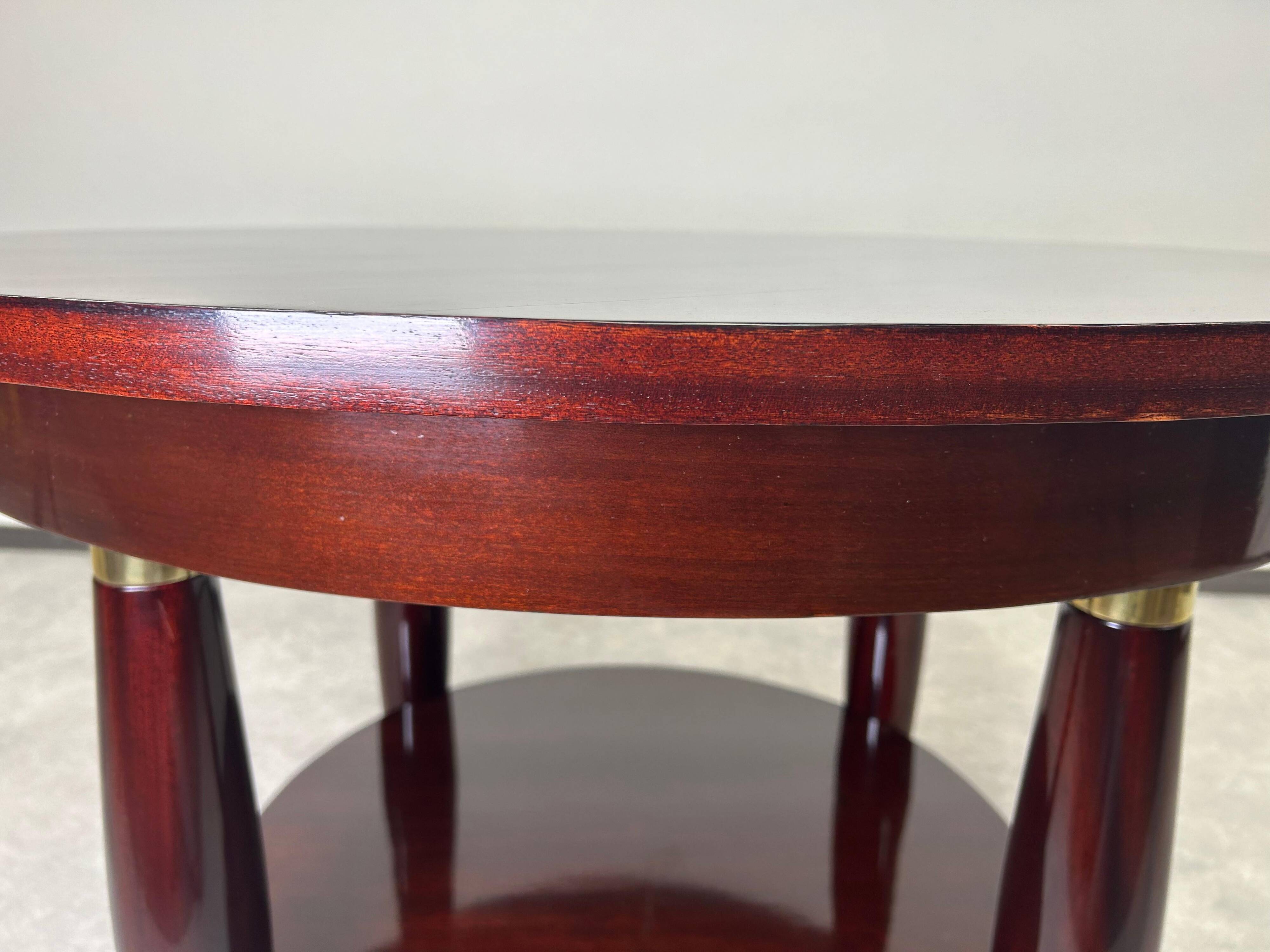 Extra rare coffee table by Adolf Loos for Fridrich Otto Schmidt.