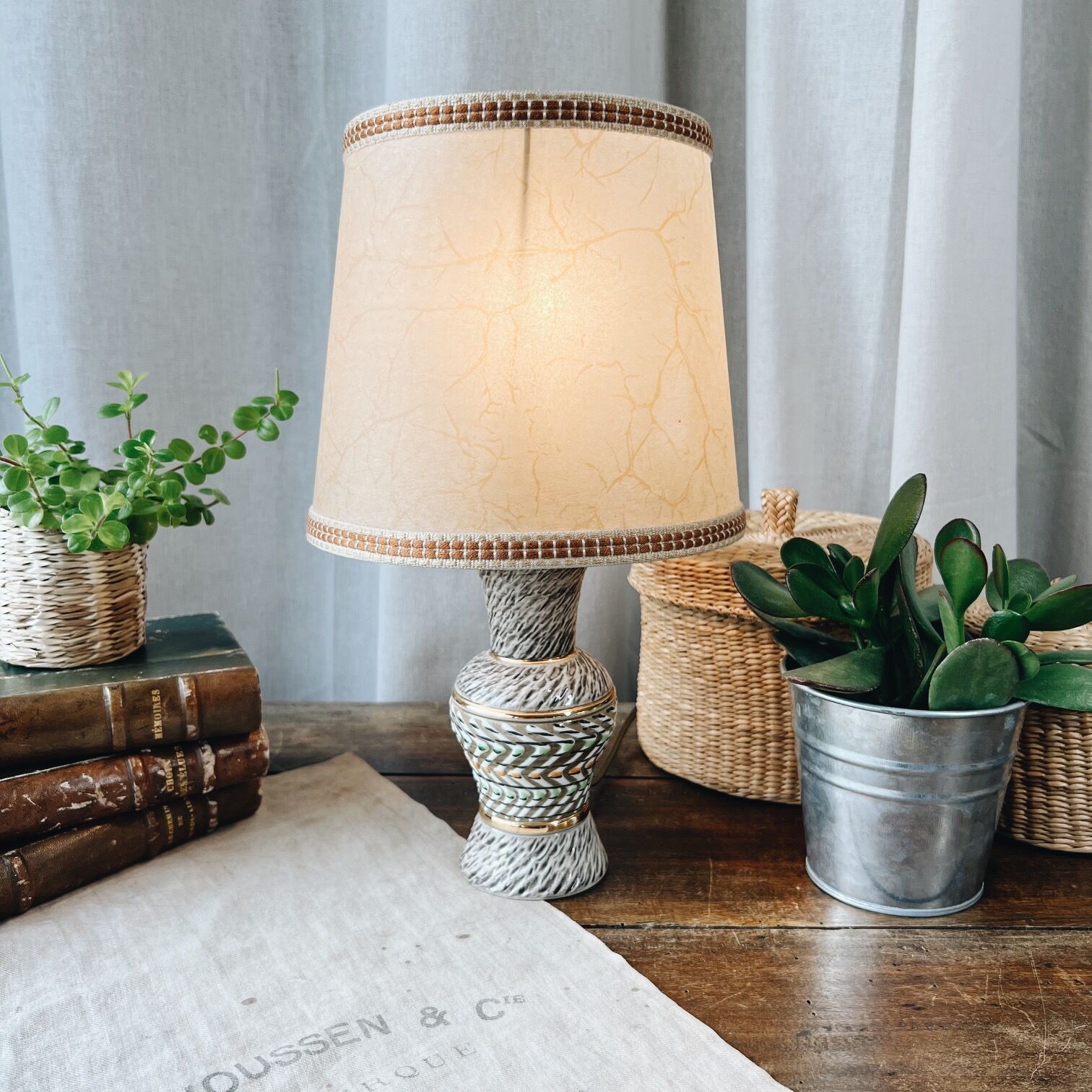 Ceramic lamp "Jacques Breugnot"