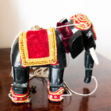 Marionnette éléphant vintage