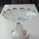 Coupe en verre ciselé