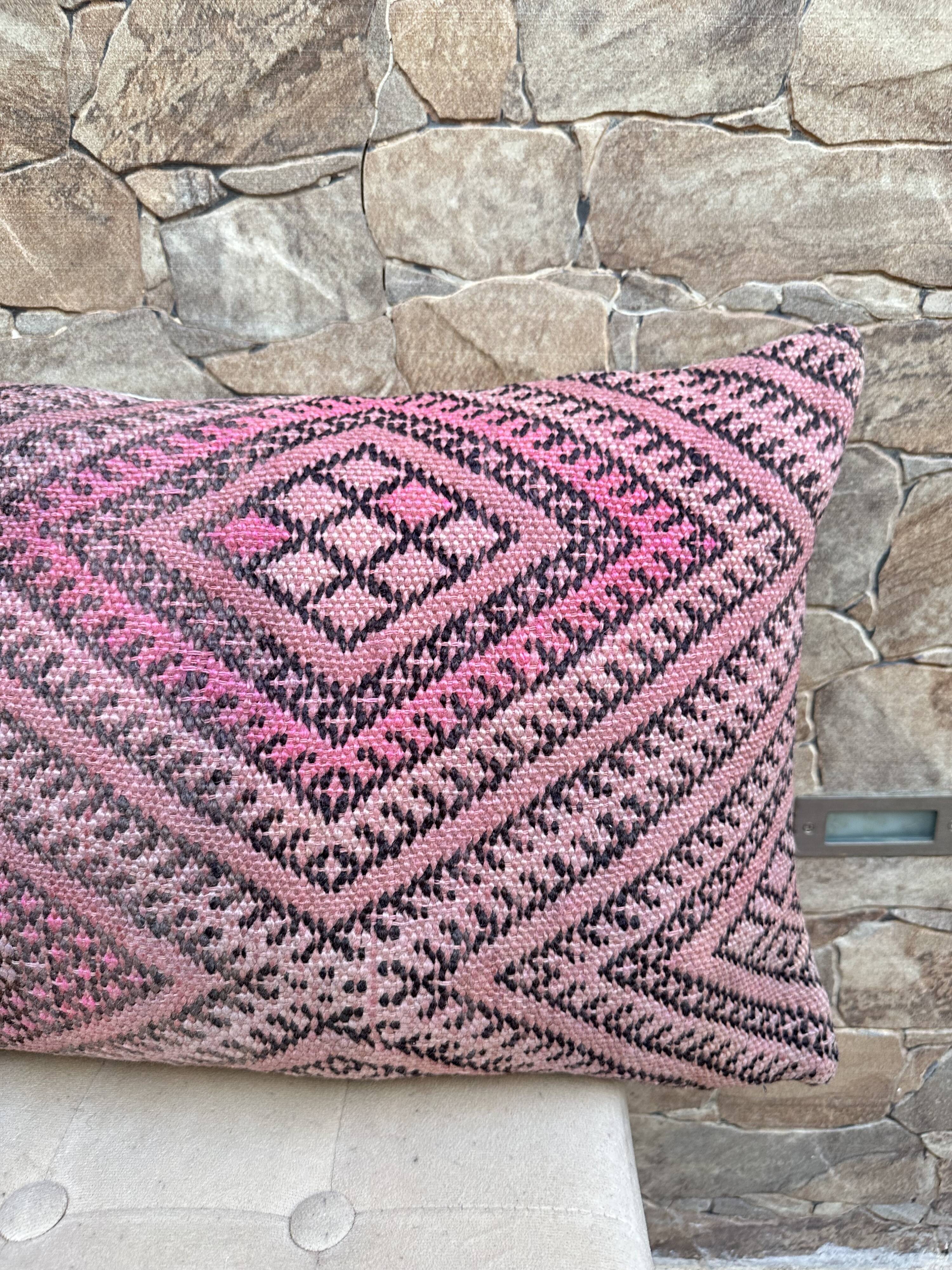 Housse de coussin marocain berbère vintage