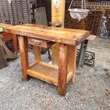 Carpentry or cabinetmaker's workbench, 120 long
