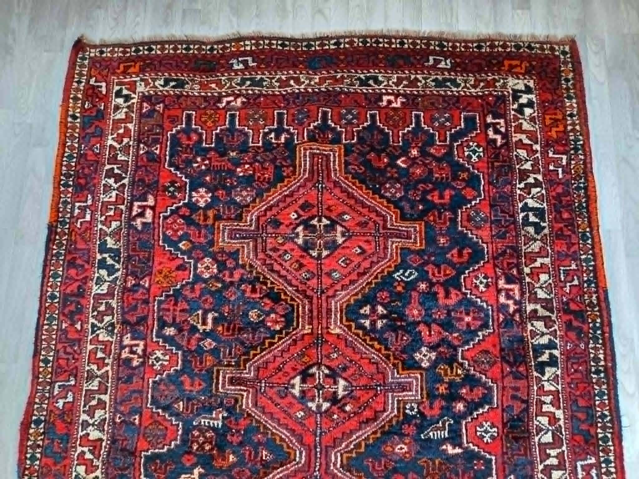 Tapis Persan Shiraz fait main