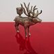 Pair of candle holders in the shape of a deer Mid Century Modern