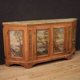 Venetian sideboard from the 50s in lacquered wood