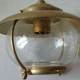 Lustre signé Foresti & Suardi en laiton massif et verre