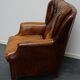 Fauteuil club vintage hollandais en cuir