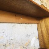 Vintage wall shelf with two shelves, 1970's