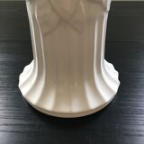 Earthenware column with floral decoration