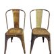 Vintage tolix metal chairs model A