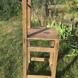 Brutalist bar high chair