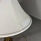 Lampes de table Hollywood Regency en cristal et laiton par Underwriters Laboratories Inc