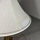 Hollywood Regency crystal & brass table lamps by Underwriters Laboratories Inc