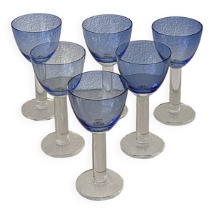 6 verres à vin, cocktails