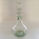 Italian blown glass carafe