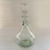 Italian blown glass carafe