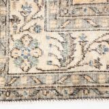 7x10 Floral Design Persian Rug, Living Room Rug, 216x304Cm