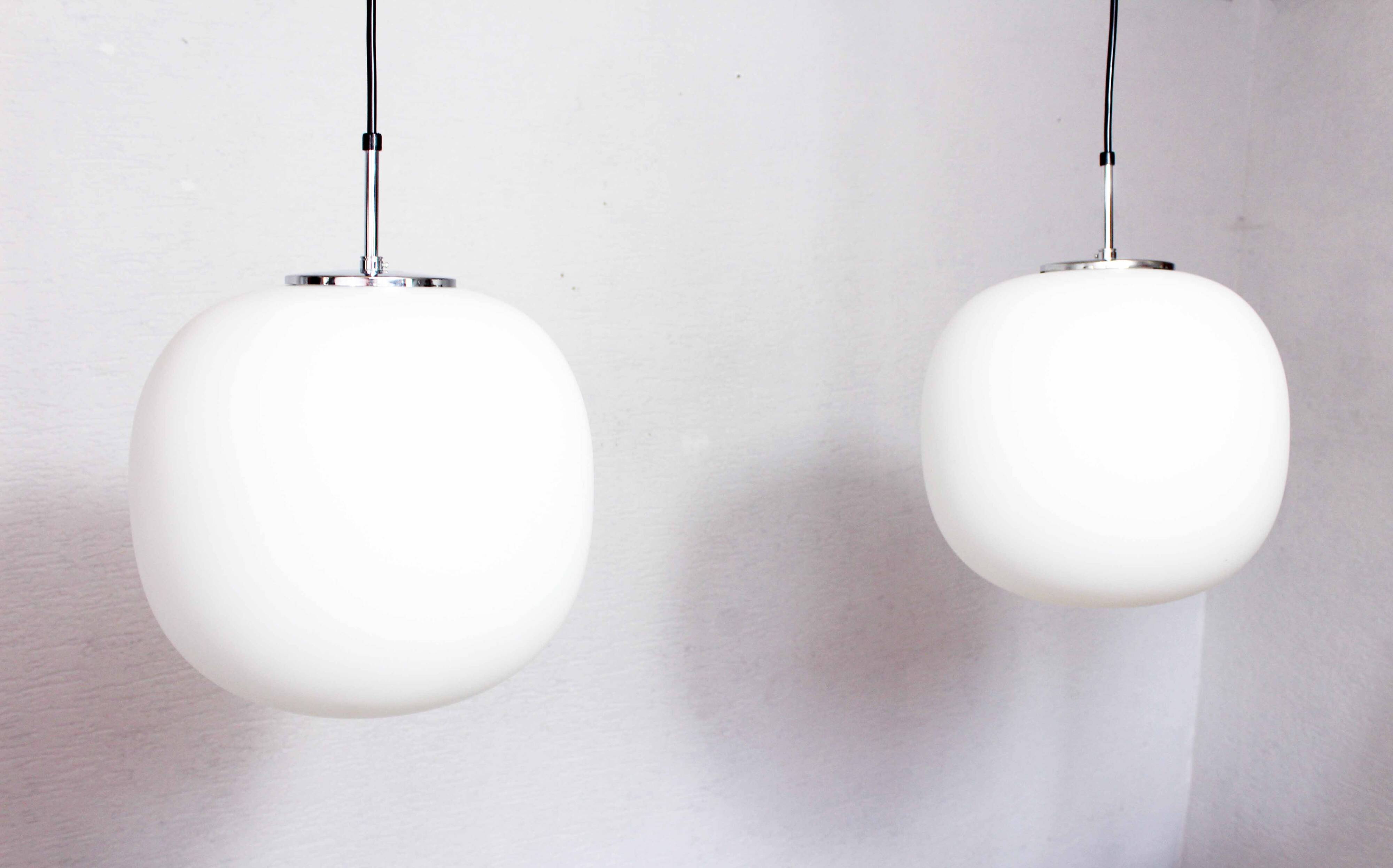 Pair of limburg pendant lights 1970
