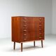 Johannes Sorth chest of drawers in teak Nexo Mobelfabrik Denmark 1960