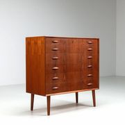 Commode Johannes Sorth en teck Nexo Mobelfabrik Danemark 1960