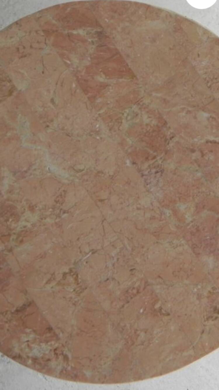 Maitland Smith 80's pink marble column