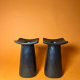 Ceramic candle holders