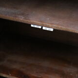 Rattan cabinet, fluted