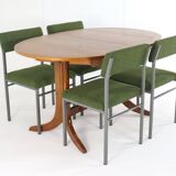Set van 4 vintage stoelen 'Traunraut'