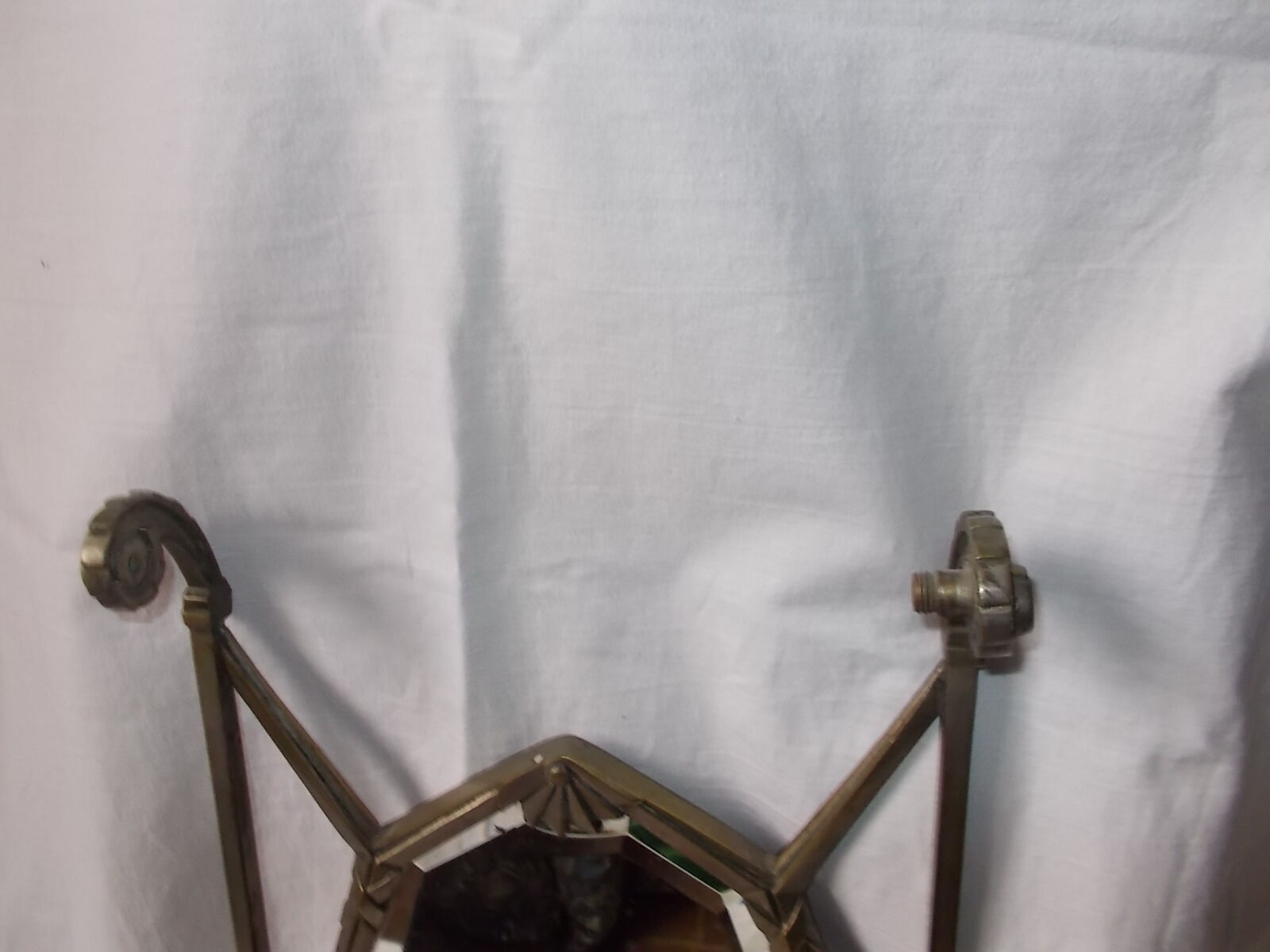 Art deco table mirror 34x32cm