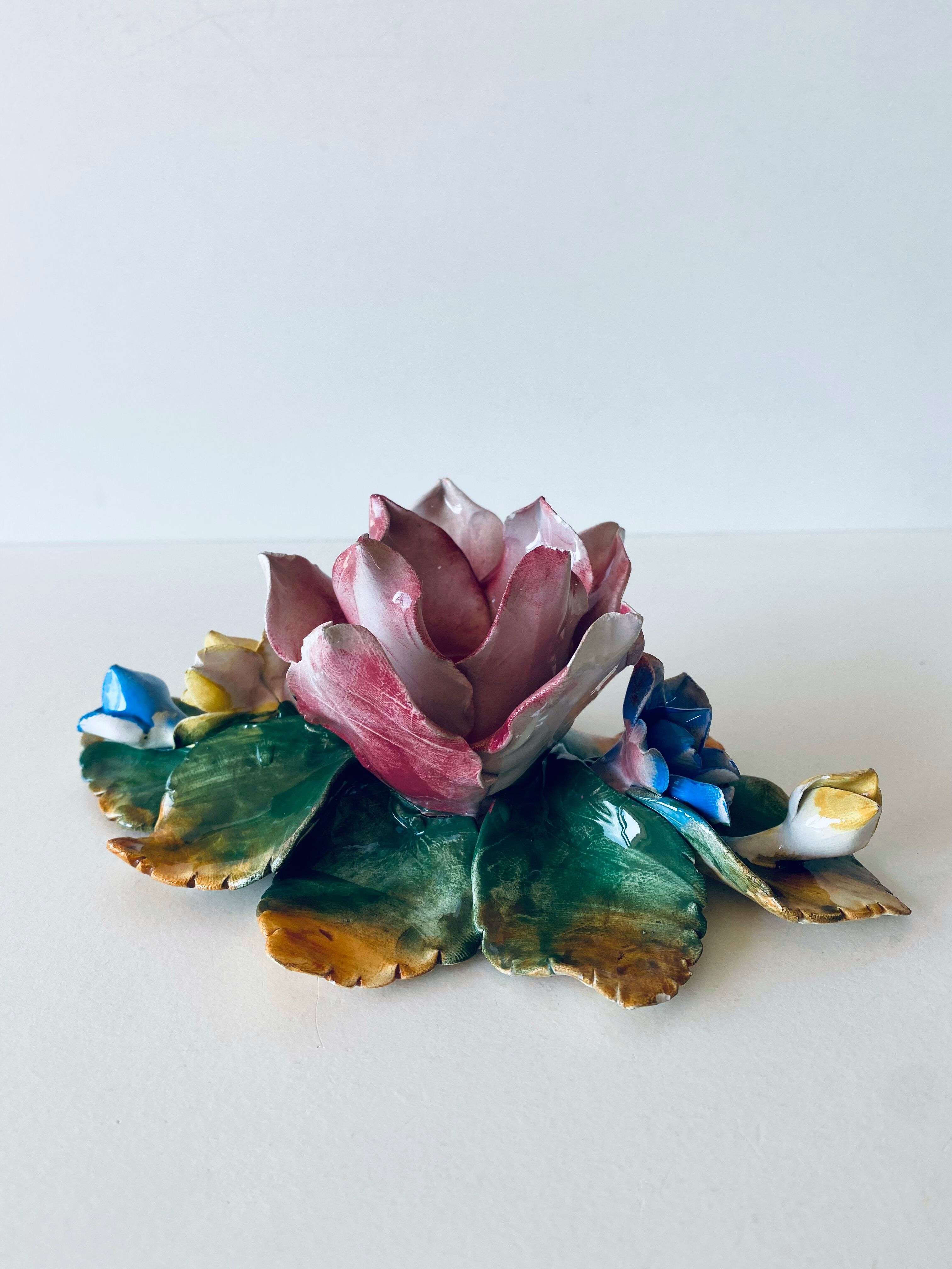Candlestick flowers in bubble