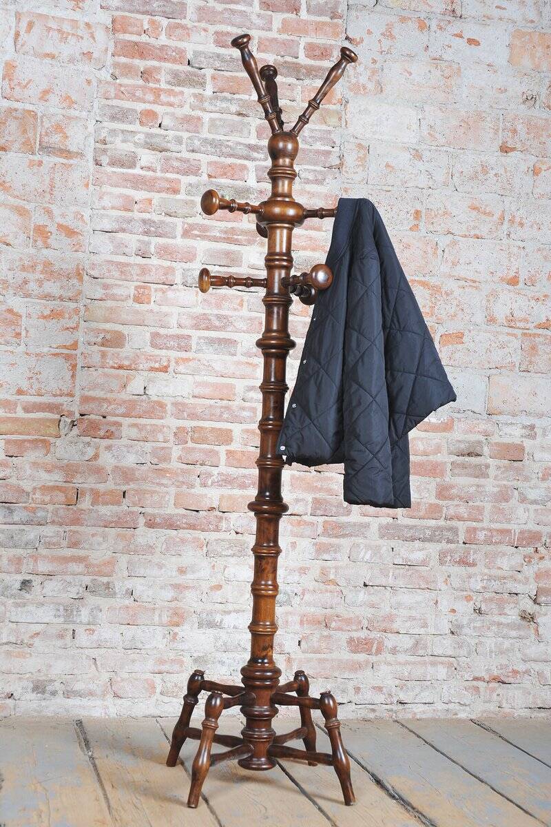 Cintre Biedermeier tchèque en hêtre, années 1890