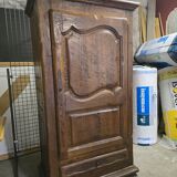 Antique oak bonnetière – 19th century