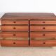 Large double chest of drawers, 8 drawers, in teak by Borge Mogensen 1960.