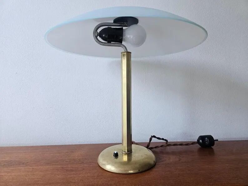 Extremely Rare Art Deco Table or Desk Lamp, Germany, 1930s