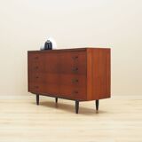 Teak chest of drawers, Danish design, 1970s, production: Denmark