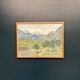 Original Swedish Oil on Canvas – "Landscape" by S. Högfeldt – Signed – Vintage and Framed – 48 × 36 cm (18.9" × 14.2")