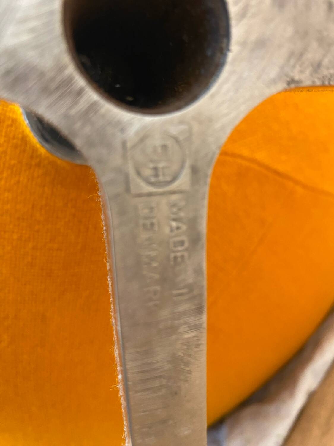 Orange Egg Chair by Arne Jacobsen